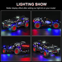 1 x RAW Customer Returns cooldac LED Light Kit Compatible with Lego 42160 Technic Audi RS Q e-tron, Remote Control Creative Decorative Lights Set Compatible with Lego 42160 Audi RS Q e-tron Building Blocks Model. - RRP €40.32