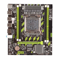 1 x RAW Customer Returns 2011 computer mainboard, desktop PC motherboard support DDR3 REG ECC memory, RTL8111H-100M network card, full board semiconductor capacitor design, SATA3.0 support for graphics card - RRP €62.22