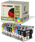 2 x RAW Customer Returns TONER EXPERTE 10 XL LC223 printer cartridges compatible for DCP-J4120DW MFC-J4420DW MFC-J4620DW MFC-J4625DW MFC-J480DW MFC-J5320DW MFC-J5620DW MFC-J5625DW MFC-J5720DW MFC-J680DW MFC-J880DW - RRP €42.14