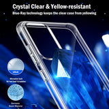 2 x Brand New USLAI for Samsung Galaxy A53 5G Crystal Clear Case, Never Yellowing - Transparent - RRP €19.78