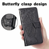 1 x Brand New TIANYUE Mobile Phone Case for Samsung Galaxy A14 4G, Butterfly Embossing PU Leather Flip Case, Mobile Phone Case with Card Slot Stand Function Wallet Case for Samsung Galaxy A14 4G - RRP €21.6