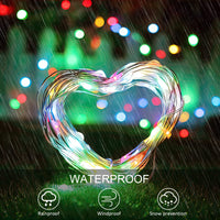 1 x RAW Customer Returns JIMACRO Solar Fairy Lights Outdoor, 20M 200 LED LED String Lights Outdoor Garden, Waterproof String Lights with Large Solar Panel, 8-Mode Decorative Lights for Garden Patio Yard Trees - RRP €17.14