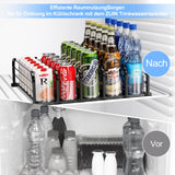 1 x RAW Customer Returns ZIJIN Can Organizer, Refrigerator Organizer Cans, 5 Rows 38cm Drinks Organization Automatic for Refrigerators - RRP €26.21