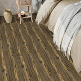 6 x Brand New Self-adhesive vinyl flooring, PVC floor covering self-adhesive tiles, vinyl wood look floor sticker, waterproof, wear-resistant for kitchen, living room, bathroom, brown wood, 15 x 90 cm, 10 tiles 1.35  - RRP €161.94