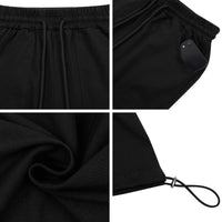 1 x RAW Customer Returns Totatuit women s summer capri pants jogging pants 3 4 cotton summer pants yoga fitness activewear with pocket for sports and leisure black XXL - RRP €22.99