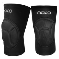 1 x RAW Customer Returns MoKo Knee Pads Volleyball, 1 Pair of Professional Knee Pads Made of Thick Sponge Non-Slip Knee Brace Knee Brace for Running Hiking Jogging Sports Crossfit, M Size, Black - RRP €17.99