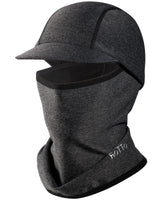 1 x Brand New ROTTO Balaclava with Winter Brim Fleece Balaclava for Motorcycle Ski Bike Snowboard Men Women - RRP €7.86