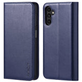 9 x Brand New AsileCuir Case Compatible with Samsung Galaxy A13 5G Galaxy A04s 6.5 Inch, PU Leather Case Book Cover Wallet Card Slot RFID Blocking Stand Folding Magnetic Flip Case, Blue - RRP €172.8