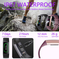 1 x RAW Customer Returns Activity Tracker for Women Men 1.1 AMOLED Screen Fitness Watches with Heart Rate Blood Pressure Sleep Monitor Calorie Tracking Step Counter Smart Band for Android and iPhone Purple 2  - RRP €30.24