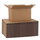 1 x RAW Customer Returns HORLIMER Pack of 40 folding boxes shipping boxes 254x153x153 mm, sturdy small boxes made of corrugated cardboard for objects, toys, stationery, Christmas parcels and cardboard shipping - RRP €36.99