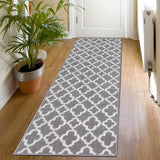 1 x RAW Customer Returns SHACOS Carpet Runner Hallway Non-Slip 60 x 180 cm Carpet Runner Hallway Gray Hallway Runner Long Washable Corridor Carpet Runner for Hallway, Kitchen, Entrance - RRP €33.96