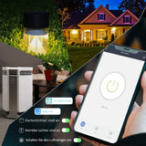 1 x RAW Customer Returns UCOMEN WiFi outdoor socket, WiFi outdoor socket, Smart Life socket Compatible with Tuya, Alexa and Google Home, Smart Life APP - 4 Pack - RRP €57.99