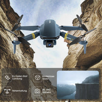 1 x RAW Customer Returns Brushless Super Endurance Foldable Quadcopter Drone for Beginners 40 Minutes Flight Time, Wi-Fi FPV Drone with 120 Wide Angle 2K HD Camera, Brushless Motor, Follow Me, Dual Cameras 2 Batteries  - RRP €90.73