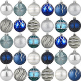 1 x Brand New 24 Christmas balls Christmas decoration set, 6 cm green Irish Christmas tree balls Christmas tree balls St. Patrick s tree balls, Christmas tree decorations hanging tree decorations - RRP €16.13