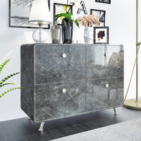 1 x RAW Customer Returns TOTIO Expanded Adhesive Film, 60cm x 5m, Dark Gray, Marble Look, Wall Sticker, Furniture, Glossy, Thick, Waterproof, Decorative Vinyl Film, Concrete-Granite Texture, Cement Gray - RRP €29.88