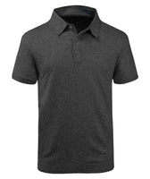 1 x RAW Customer Returns SwissWell Polo Shirts Men Short Sleeve T-Shirts Top Men Sport Breathable Outdoor Glasses Holder Button Placket Shirt Men T Shirt Golf Casual Polo Shirt 008, Blue Black Light Gray, M, 3 Pack  - RRP €74.4