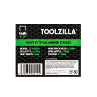 1 x RAW Customer Returns TOOLZILLA Staples for Staple Gun, Galvanized, 8 mm, 5,000 pieces, B08L6Z9CB1 - RRP €14.4