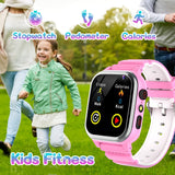 1 x RAW Customer Returns Smartwatch 26 Games, Phone, Pedometer, Calorie -SOS, for Boys Girls HD Camera, Music Player, Video, Stopwatch, 3-12 Year Old Kids Christmas Birthday Gifts - RRP €37.99