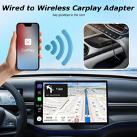 1 x RAW Customer Returns Apple CarPlay Wireless Adapter - Faster wired to wireless CarPlay conversion for wired OEM CarPlay cars - Plug Play and easy to use - RRP €40.33