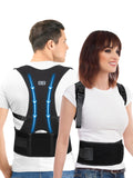 1 x RAW Customer Returns BACK BODYGUARD Hometrainer - Straight Back Support for an Upright Posture, Back Support, Home Training for Posture Correction Black, 1L  - RRP €26.95