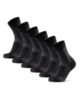 1 x RAW Customer Returns DANISH ENDURANCE Lightweight Merino Hiking Socks 3 Pairs Black, EU 39-42  - RRP €28.74