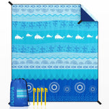 1 x RAW Customer Returns OCOOPA Beach Blanket Sand Free, Extra Large, Picnic Deck Waterproof Soft and Durable Meterial, Lightweight and Portable, Perfect for Travel, Camping, Beach Holidays - RRP €36.85