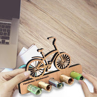 7 x Brand New Wiuses Fahrrad Geschenk Dekoration Holz M nze Geburtstagsgeschenk - Hochwertiges Geburtstagsgeschenk f r Fahrradliebhaber, geeignet f r M nner jeden Alters - RRP €159.6