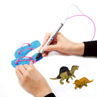 1 x RAW Customer Returns Kreativkids Premium 3D pen with OLED display for children and adults. 3D pens 10 colors PLA filament and case - RRP €70.58