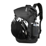 1 x RAW Customer Returns Wildken bicycle bag 3 in 1, 100 waterproof luggage carrier bag for bicycle saddle bag for bicycle luggage rack, multifunctional bicycle backpack, reflective bicycle side bag rear wheel bag - RRP €72.28