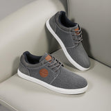 1 x RAW Customer Returns ANALEAF Men s Casual Shoes Non-slip Fashion Comfortable Walking Shoes 2 Gray 40 2 3 EU - RRP €58.8