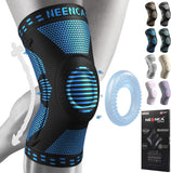 1 x RAW Customer Returns NEENCA Knee Support, Compressed Knee Brace with Patella Gel Pads Spring Side Stabilizers, Medical Knee Pads for Running, Meniscus Tear, Arthritis, Joint Pain Relief, ACL, Recovery - RRP €30.24