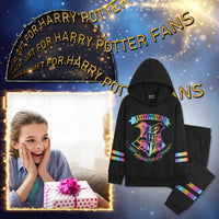 1 x RAW Customer Returns Harry Potter Girls Jogging Suit Tracksuit Girls 7-14 Years Black, 13-14 Years  - RRP €35.08