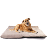 1 x RAW Customer Returns vitazoo Large Thermal Blanket for Dogs - 100 x 70cm - Warm and Non-Slip Padded Dog Bed - Thermal and Machine Washable Blankets - Gray - RRP €22.18