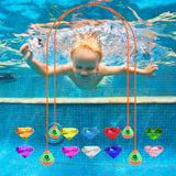 7 x Brand New Diving Toy for Kids, Swimming Toy, Diving Set for Kids, Outdoor Pool Toy, Summer Toy for Diving, Pool Parties, Gift for Kids - RRP €142.8