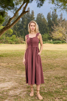 1 x RAW Customer Returns SCARLET DARKNESS Women s Sleeveless Lace Up Medieval Cotton Dress, Apricot, XL - RRP €30.04