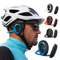 1 x RAW Customer Returns Windfree earmuffs - Silences wind noise - Bicycle accessories for e-bikes, road bikes, mountain bikes gravel - Hearing protection bicycle accessories for men women - Gifts for cyclists - Blue - RRP €34.75