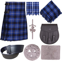 1 x RAW Customer Returns Kilt Outfit Offer for Men - 8 Items in Kilt Offer I Kilts 40, American Patriot  - RRP €84.71