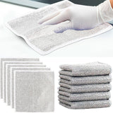 53 x Brand New CHETOGIN Multipurpose Dishwashing Cloths for Wet and Dry - Double Layer Cleaning Cloths Reusable Strong Cleaning Cloth, Scourer Cleaning Cloth for Kitchen 5  - RRP €1081.2