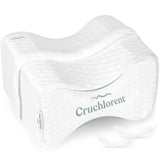 1 x RAW Customer Returns Cruchlorent - Pillow Designed for Side Sleepers with Technical Memory Foam - Calibrated for Support up to 95 Kg - Made of Cotton Fiber - Side Sleepers Pillow for Legs and Knees - RRP €21.0