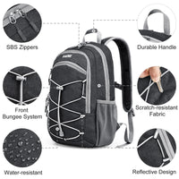 1 x RAW Customer Returns G4Free Small Backpack 12L Unisex Daypack Lightweight Travel Backpack Hiking Backpack Trekking Backpack for Hiking Bicycle - RRP €27.99