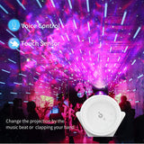 1 x RAW Customer Returns Togaga Starry Sky Projector, 3 in 1 Starlight Projector with Touch Voice Control, Galaxy LED Night Light Lamp for Children Adults Room Bedroom Party Birthday Decoration Gift - RRP €12.1