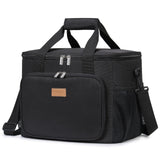 1 x RAW Customer Returns Lifewit 24L Insulated Lunch Bag, Food Bag, Cooler Bag, Lunch Bag for Lunch, Work, School, Beach, Picnic, Black - RRP €31.91