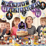 6 x Brand New VOCDEMERI Pack of 56 party balloons theme birthday decoration theme party balloons banner set party decoration theme party latex balloons cupcake toppers for children s birthday party - RRP €54.36