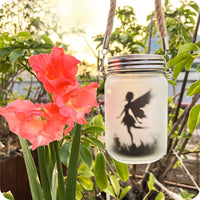 1 x RAW Customer Returns Butterfly Fairy in a Mason Jar, Mostof 2 Pack Hanging Solar Lantern Lights for Outdoor, IP44 Waterproof Garden Light for Outdoors Color  - RRP €24.99