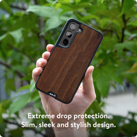 1 x RAW Customer Returns Mous - Case for Samsung Galaxy S23 Plus - Walnut - Limitless 5.0 - Mobile Phone Case S23 Plus MagSafe Compatible Case - Protective Case - RRP €44.36