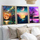 4 x RAW Customer Returns Set of 9 Diamond Painting Adults Anime 30 x 40 cm - 5D Diamond Painting Adults Cartoon, DIY Anime Diamond Painting Pictures, Cartoon Diamond Painting Pictures Adults Anime for Home Wall Decoration set of 9  - RRP €72.56