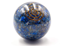 1 x RAW Customer Returns Wonderland Orgonite Ball Lapis Lazuli - RRP €22.16