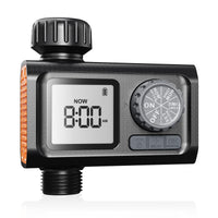 1 x RAW Customer Returns Kazeila Garden Watering Timer Automatic Watering Timer Manual Rain Delay Function Child Lock Mode LCD Display Watering Scheduler for Irrigation System - RRP €25.3