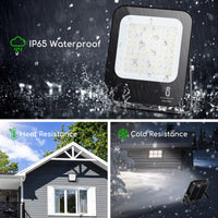 1 x RAW Customer Returns Aigostar-50W LED spotlight outdoor, 4700 lm super bright floodlight, IP65 waterproof IK07 protection class, 6500K indoor and spotlight for yard, garden, garage, roof etc. - RRP €15.07