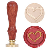 14 x Brand New Mogokoyo Vintage Style Rosewood Wax Seal Stamp Heart Wax Seal Stamp Decorative Sealing Signet Wooden Handle for Wedding Valentine s Day Letter - RRP €143.78